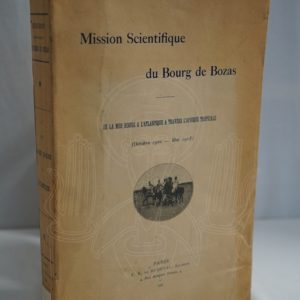 BOURG DE BOZAS Mission scientifique.