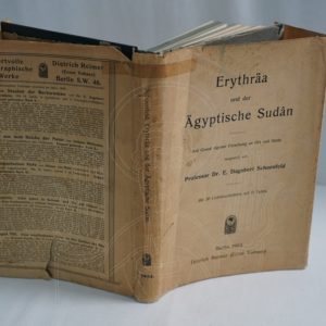 SCHOENFELD Erythräa und der Ägyptische Sudân.