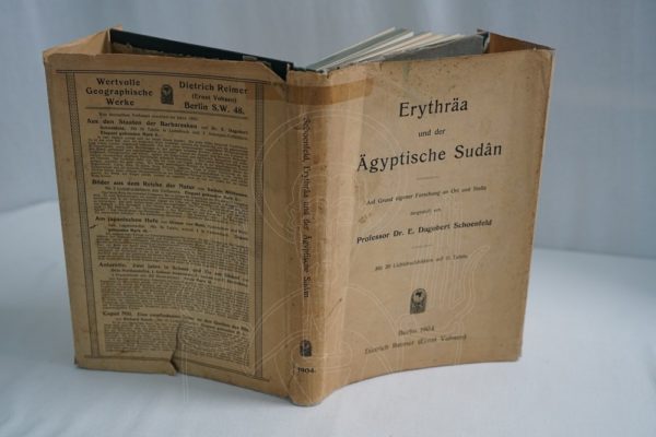 SCHOENFELD Erythräa und der Ägyptische Sudân.
