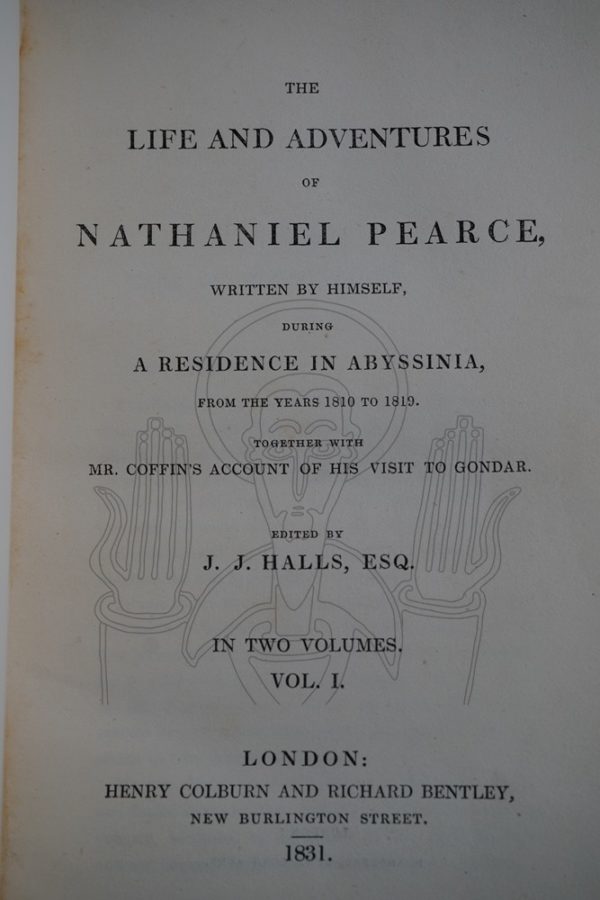 PEARCE, The life and adventures