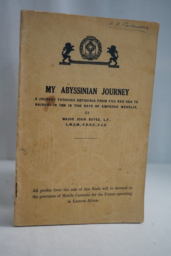 BOYES My Abyssinian Journey.