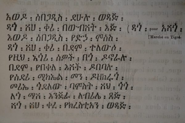 GOBAT, Journal d'un séjour en Abyssinie