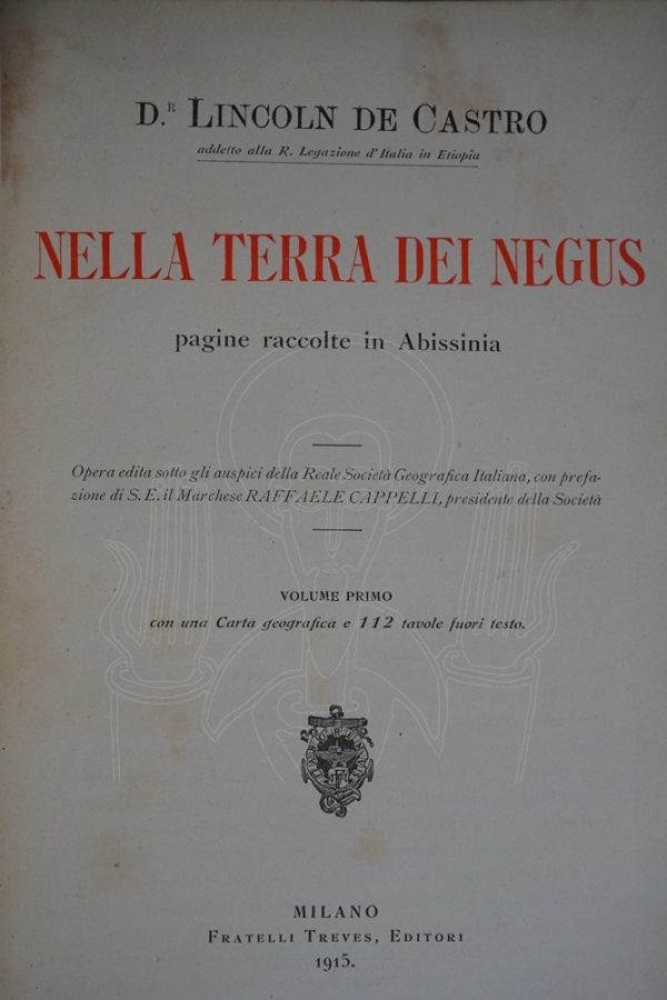 CASTRO Nella Terra dei Negus