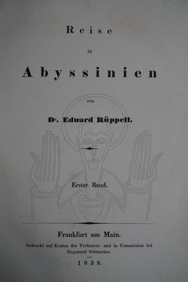 RÜPPELL, Reise in Abyssinien