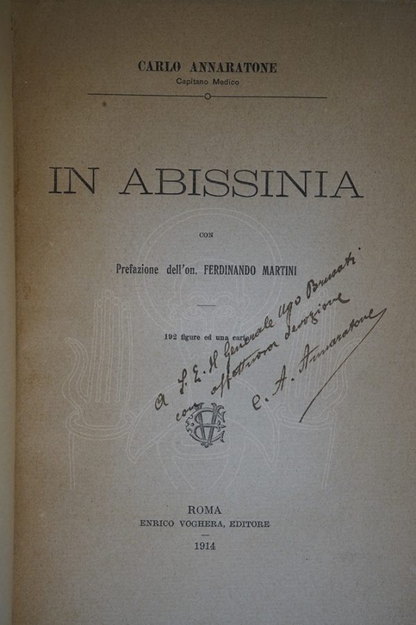 ANNARATONE In Abissinia.