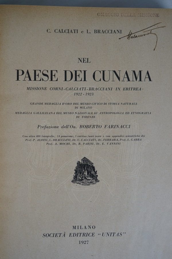 CALCIATI & BRACCIANI Nel Paese dei Cunama