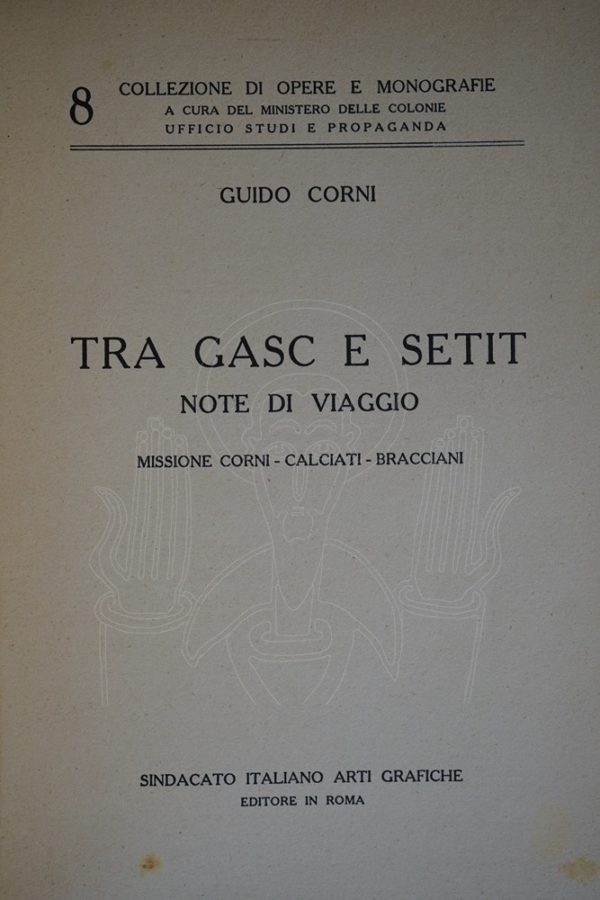 CORNI Tra Gasc e Setit.