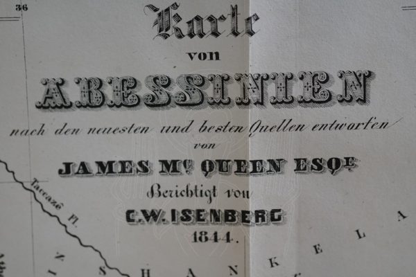 ISENBERG, Abessinien und die evangelische Mission