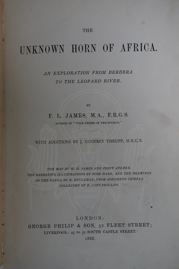 JAMES The Unknown Horn of Africa