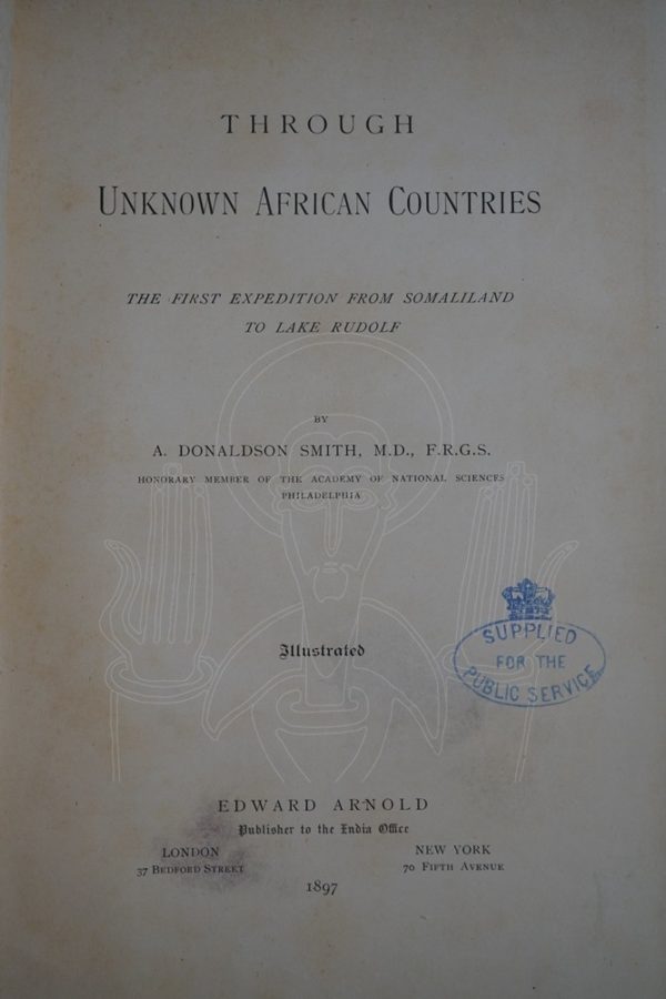 SMITH Through Unknown African Countries