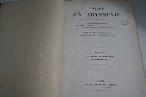 LEFEBVRE Voyage en abyssinie