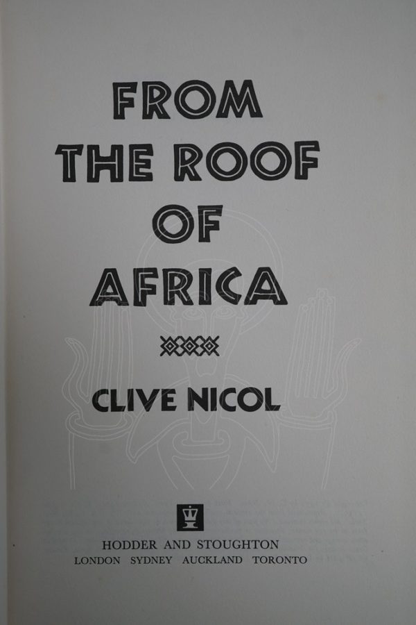 NICOL From the Roof of Africa.