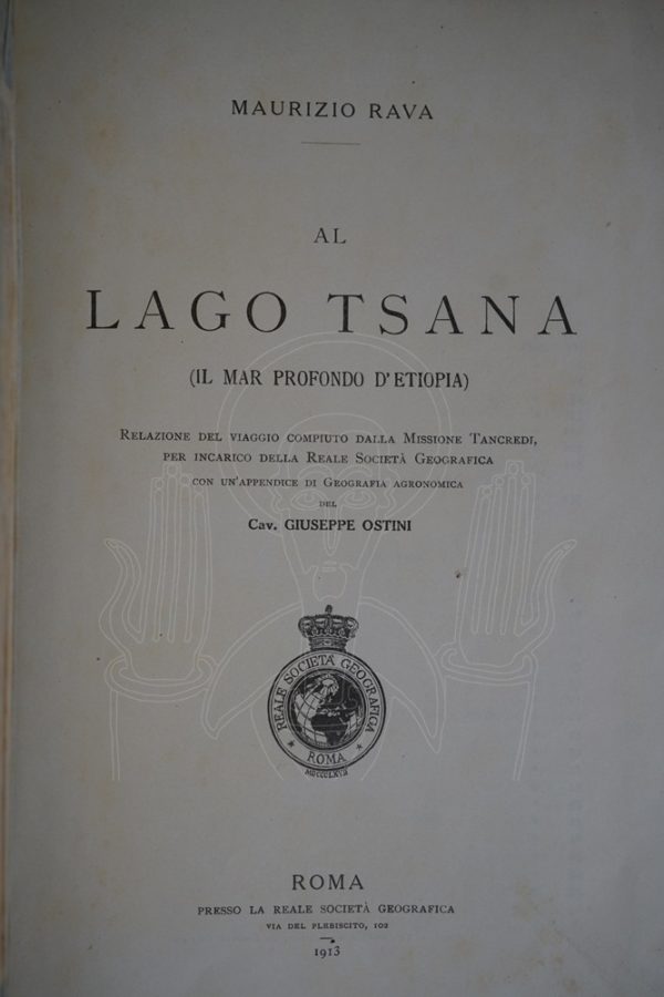 RAVA Al lago Tsana