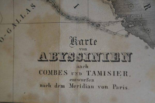 KATTE, Reise in Abyssinien