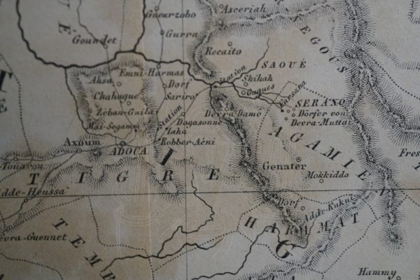 KATTE, Reise in Abyssinien