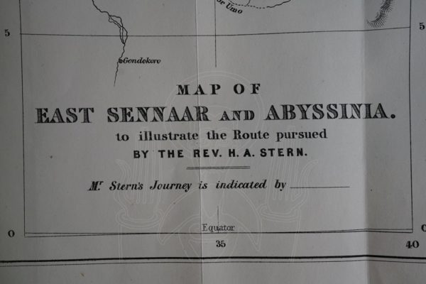 STERN Wanderings among the Falashas in Abyssinia