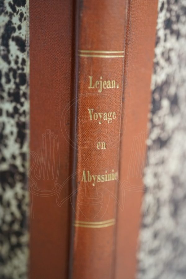 LEJEAN Voyage en Abyssinie exécuté de 1862 à 1864