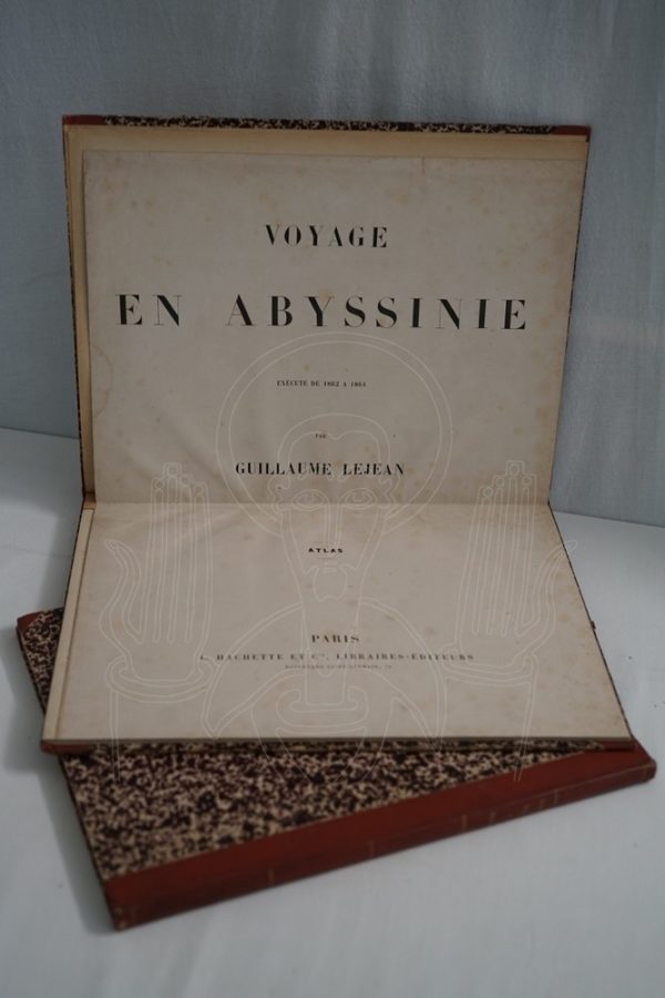 LEJEAN Voyage en Abyssinie exécuté de 1862 à 1864