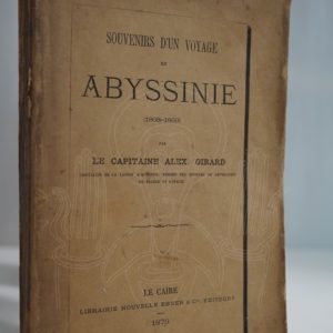 GIRARD Souvenirs d'un voyage en Abyssinie