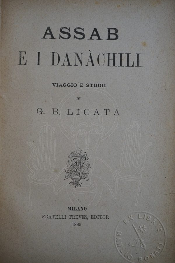 LICATA Assab e i Danàchili.