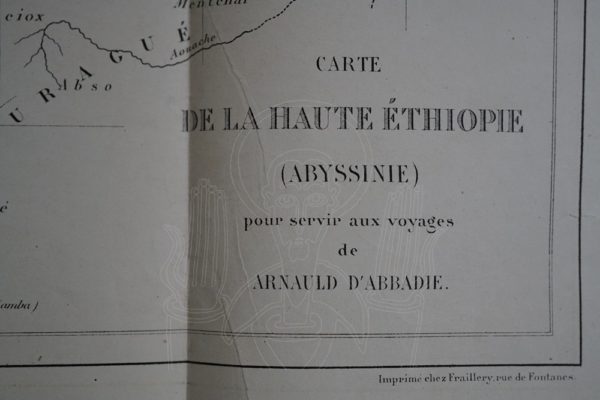 ABBADIE, Douze ans de séjour dans la Haute-Ethiopie