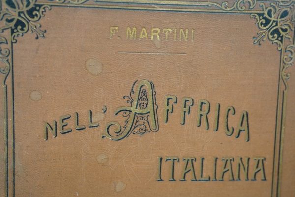 MARTINI Nell'Affrica Italiana (édition in 4°).