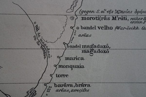 BITTNER & TOMASCHEK Die topographischen Capitel des indischen seespiegels mohît.