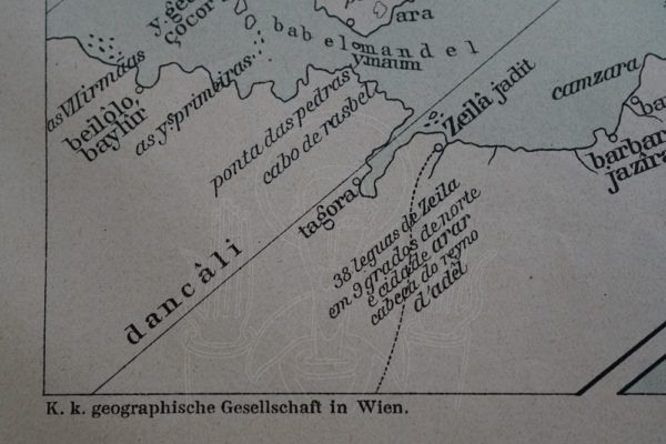 BITTNER & TOMASCHEK Die topographischen Capitel des indischen seespiegels mohît.