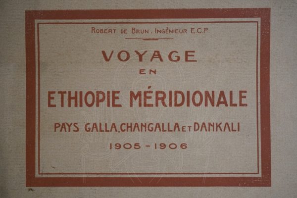 BRUN Voyage en Ethiopie Méridionale