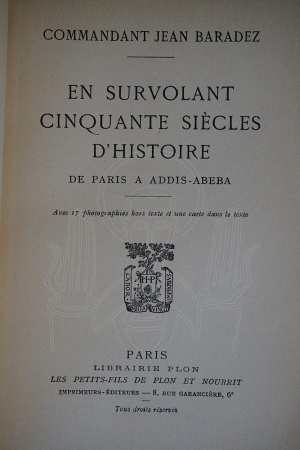 BARADEZ En survolant cinquante siècles d'Histoire