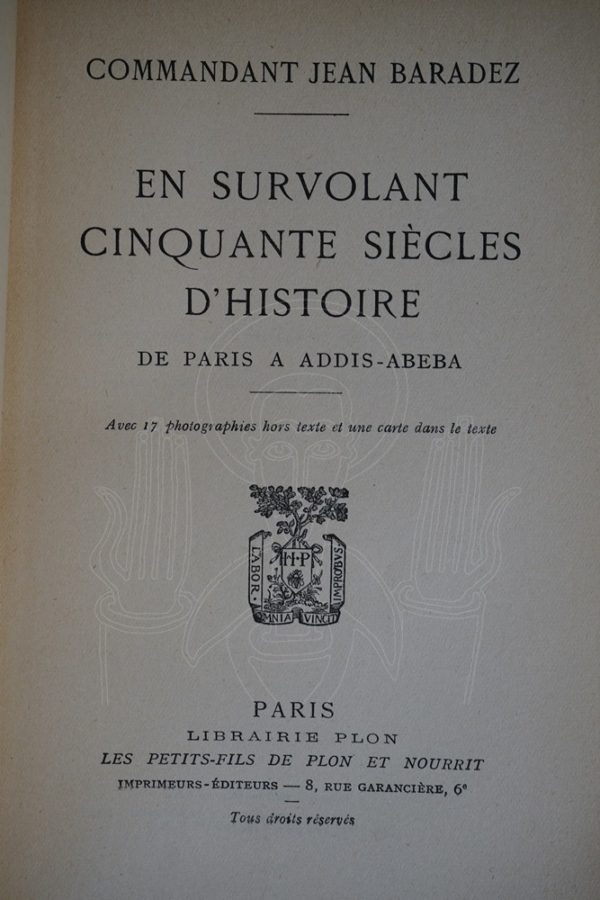 BARADEZ En survolant cinquante siècles d'Histoire