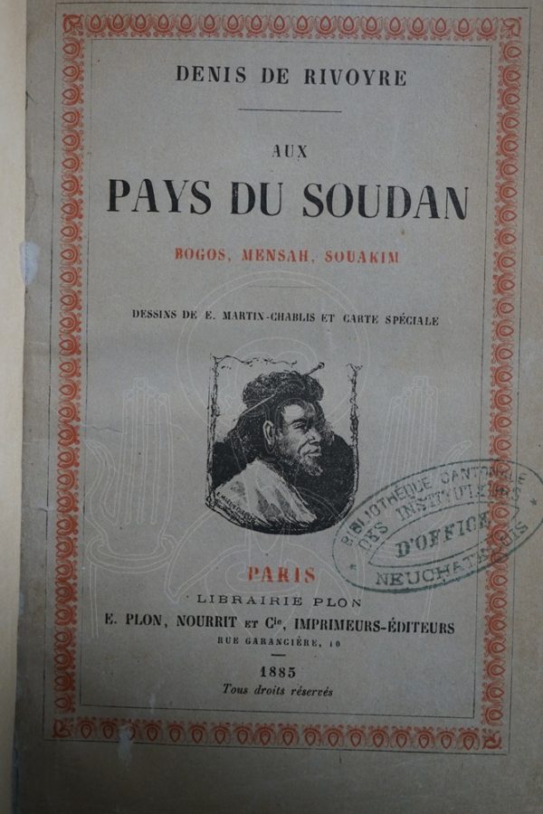 RIVOYRE Aux Pays du Soudan