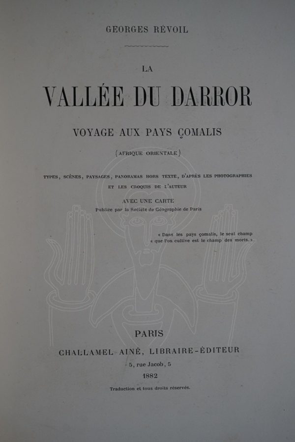 RÉVOIL La vallée du Darror.