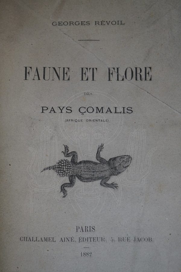 RÉVOIL Faune et flore des pays Çomalis.