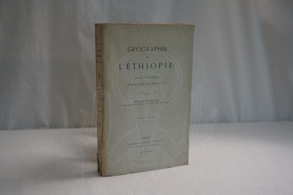 ABBADIE Géographie de l'Ethiopie.