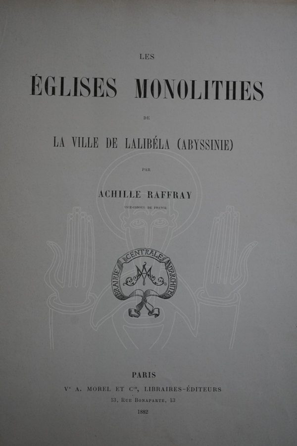 RAFFRAY Les églises monolithes