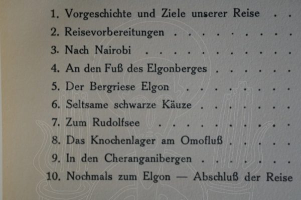 CHAPPUIS Als Naturforscher in Ostafrika.