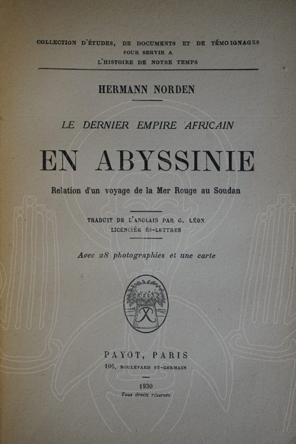 NORDEN En Abyssinie.