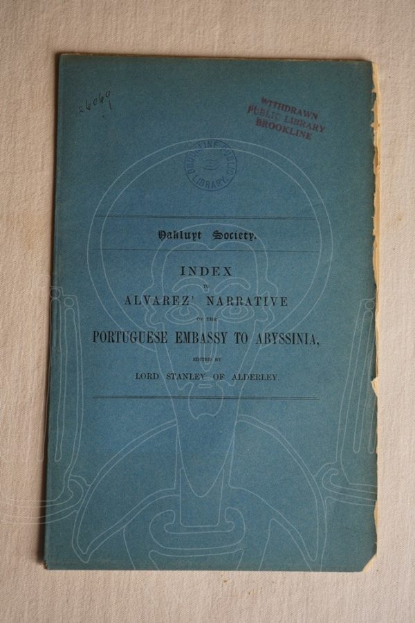 ALVAREZ Narrative of the Portuguese Embassy to Abyssinia