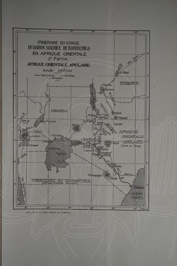 ROTHSCHILD Voyage [...] en Éthiopie et en Afrique orientale Anglaise (1904-1905).