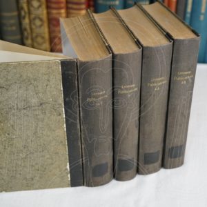 LITTMANN Publications of the Princeton Expedition to Abyssinia.