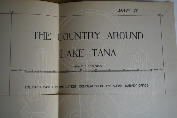 GRABHAM Report of the Mission to Lake Tana 1920-1921.