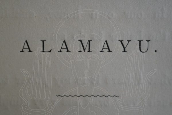 C.C. Anecdotes of Alamayu.