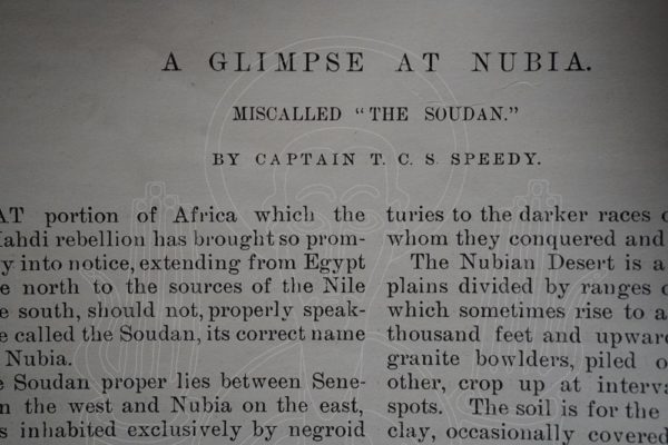 SPEEDY A glimpse at Nubia.
