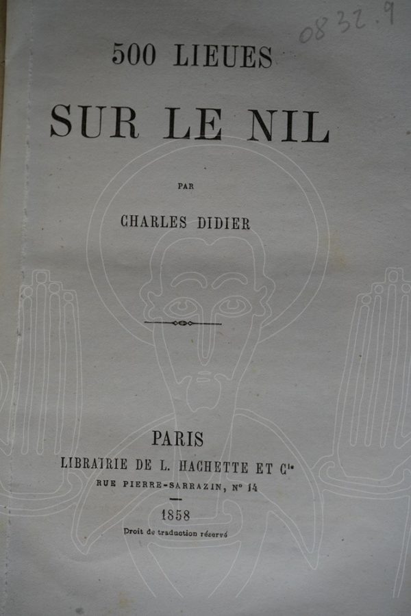 DIDIER (4 tomes de son voyage en Orient)