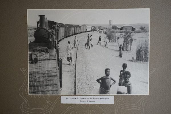 MICHEL-CÔTE Inauguration de la gare d'Addis Abeba