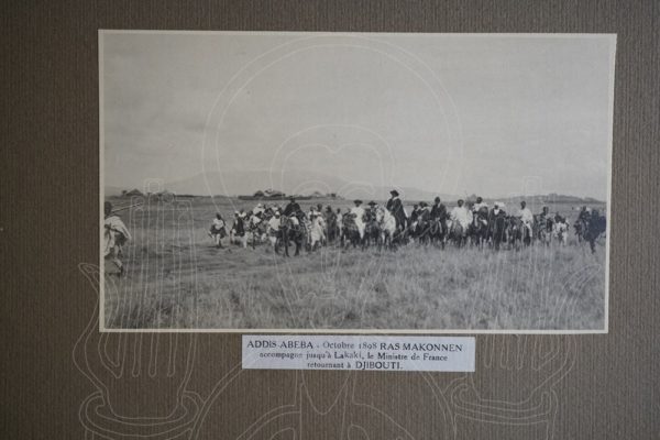 MICHEL-CÔTE Inauguration de la gare d'Addis Abeba