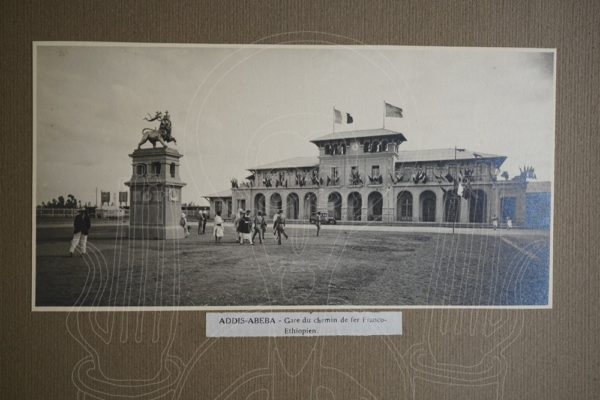 MICHEL-CÔTE Inauguration de la gare d'Addis Abeba