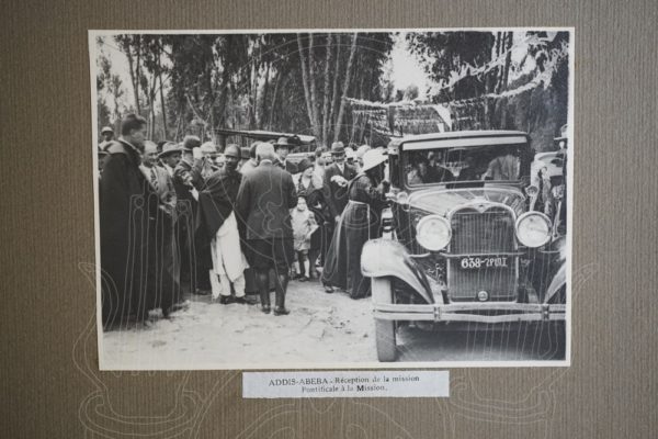 MICHEL-CÔTE Inauguration de la gare d'Addis Abeba