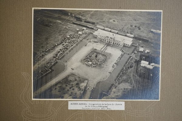 MICHEL-CÔTE Inauguration de la gare d'Addis Abeba